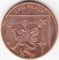 () Монета Великобритания 2014 год   ""   Серебрение  XF